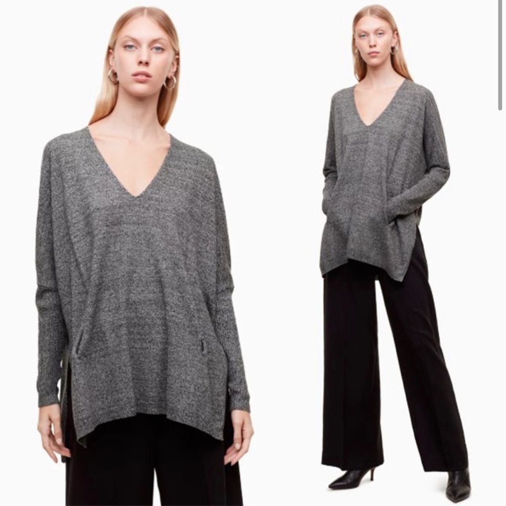 Babaton Aritzia Baylor Sweater in Grey XXS/XS